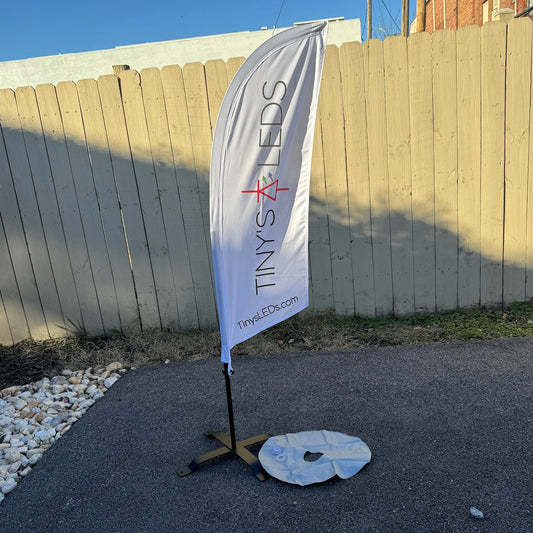 Tiny's LEDs Flag for Micro FPV Racing Tracks (1.75m Flag)