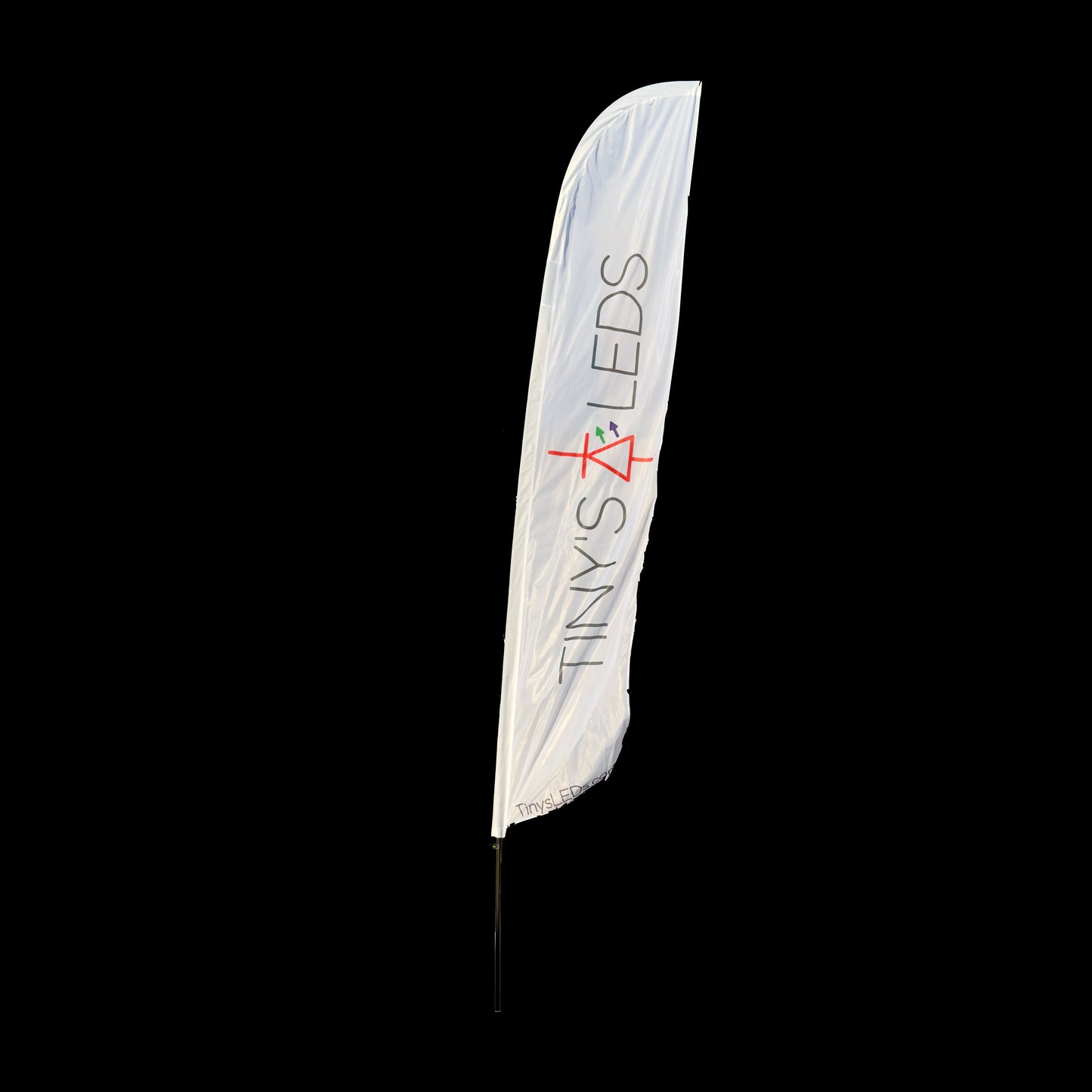 Tiny's LEDs Flag for FPV Racing Tracks (5.5m Flag)