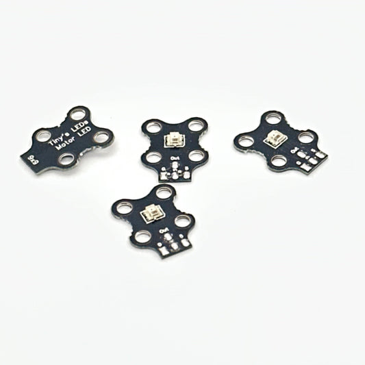 9 x 9mm Rainbow Motor LED  (4-Pack)