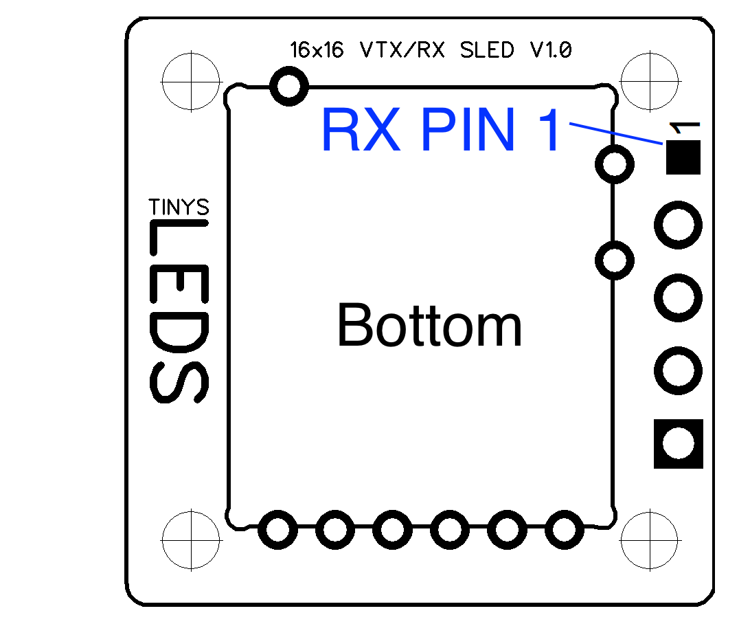 TBS Nano/Nano32 16x16 Nano VTX Sled