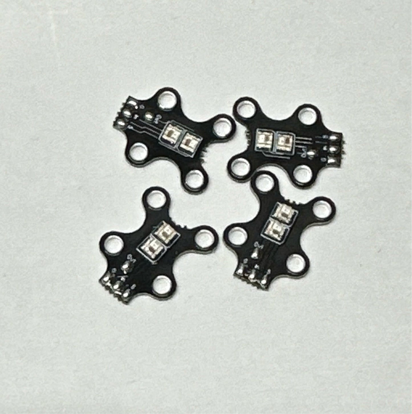 12 x 12mm Rainbow Motor LED  (4-Pack)