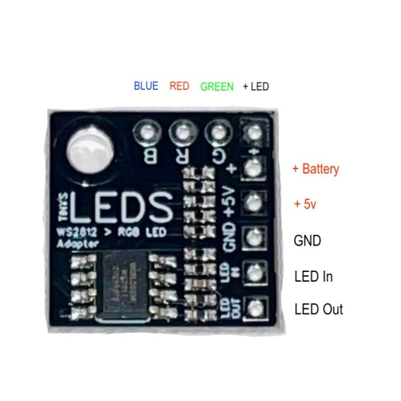 RGB > WS2812 LED Adapter Board Single Channel