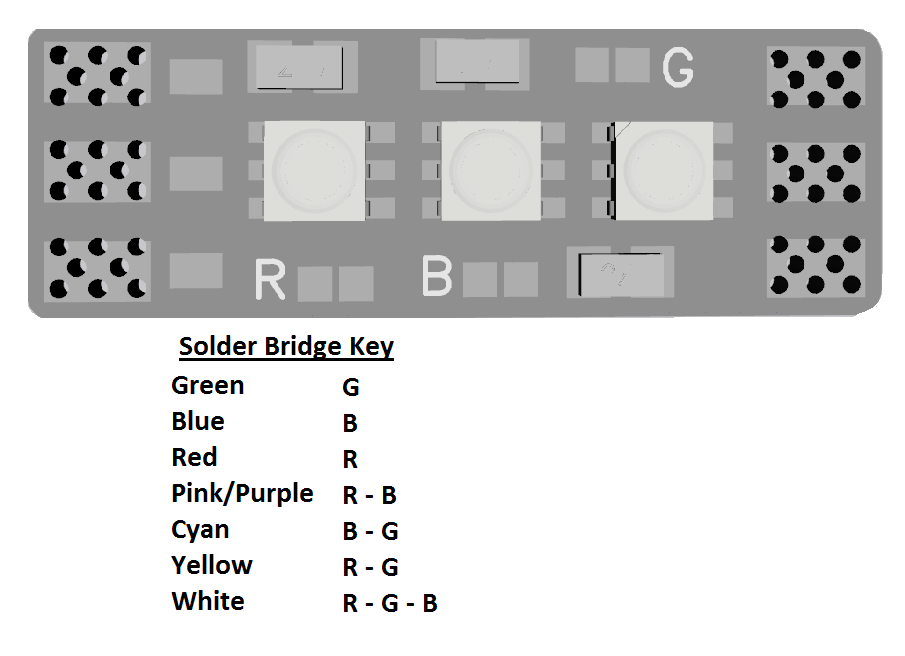 RGB  RaceLiteWire Mini LEDs (2-Pack) - Tiny's LEDs