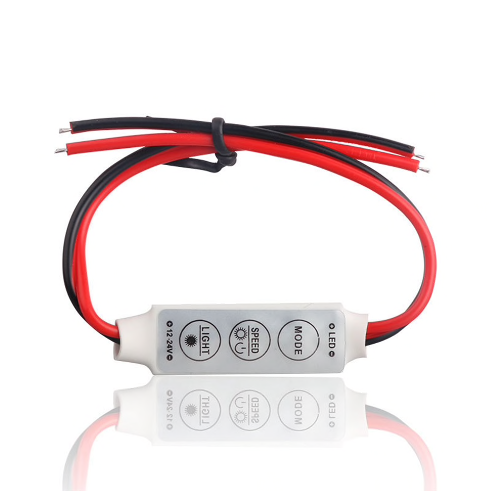 DC 12V 26V 3*4A Mini Led Controller Dimmer Controller Single Color Led Strip Light