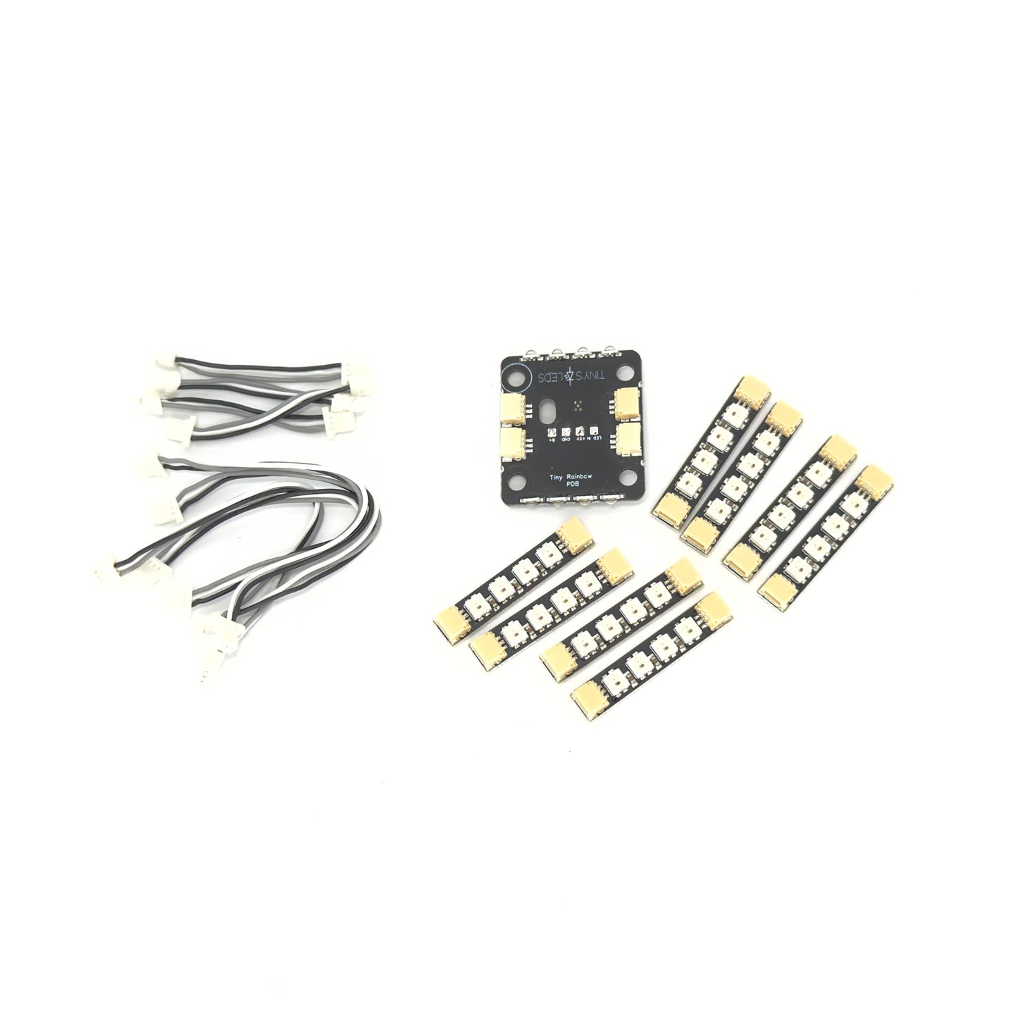 Tiny Rainbow v2 LED Quad Kit (40 LEDs & Cables)