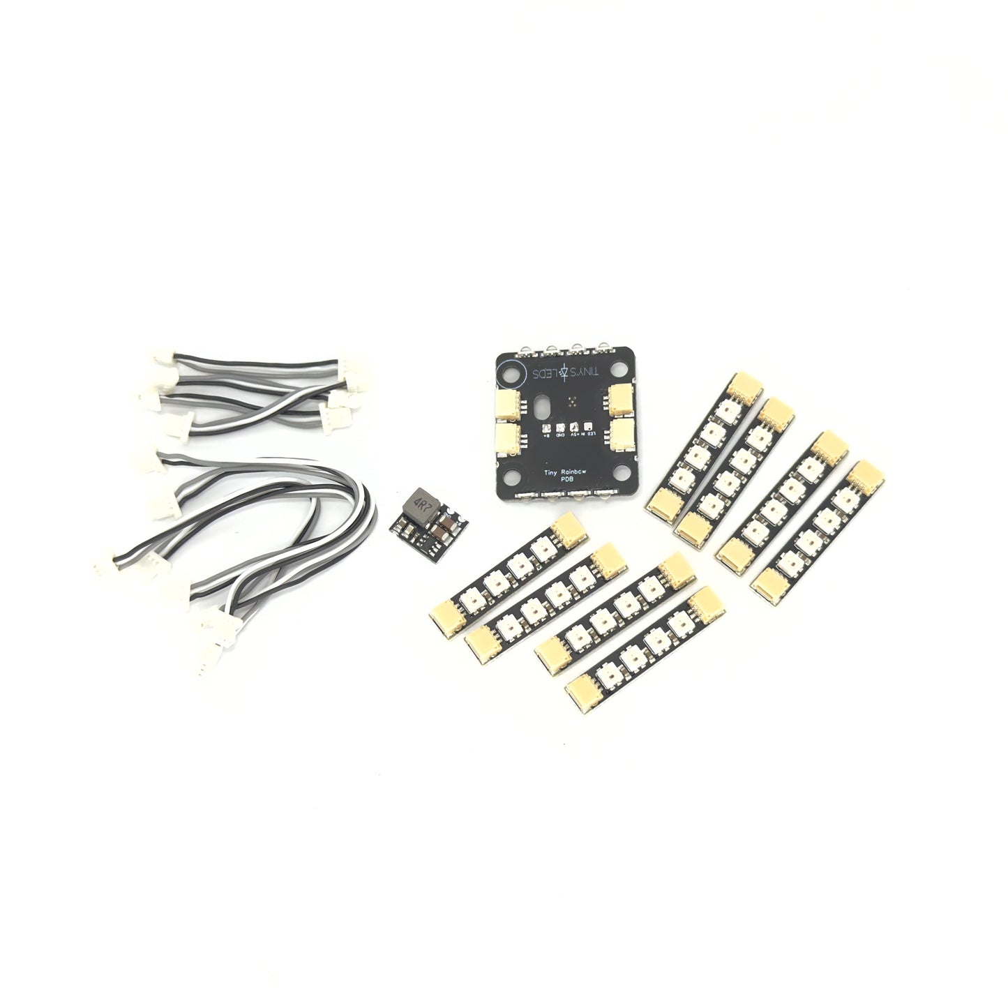 Tiny Rainbow v2 LED Quad Kit (40 LEDs & Cables)