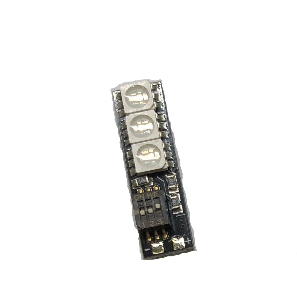 3s-6s RGB LED w/ Low Profile DIP Switch - Tiny's LEDs