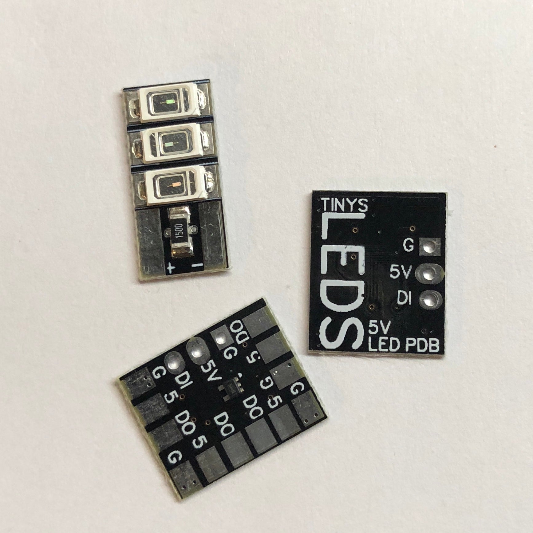 5 volt FC Addressable LED PDB – Tiny's LEDs