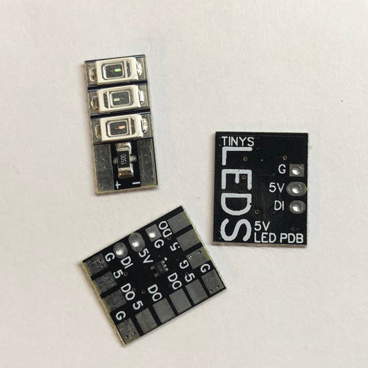 5 volt  FC Addressable LED PDB - Tiny's LEDs